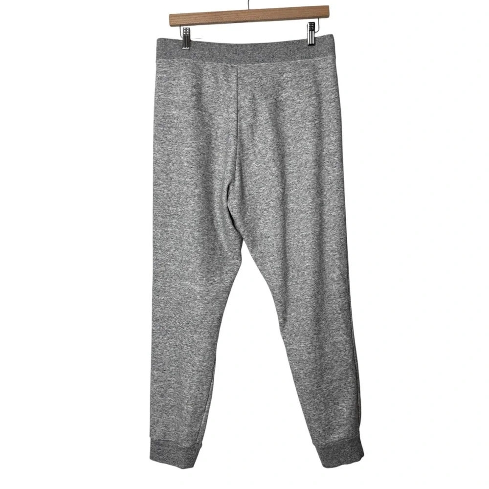 Uniqlo Women's Pile Lined Heather Gray Drawstring Sweatpants Joggers Pants Large